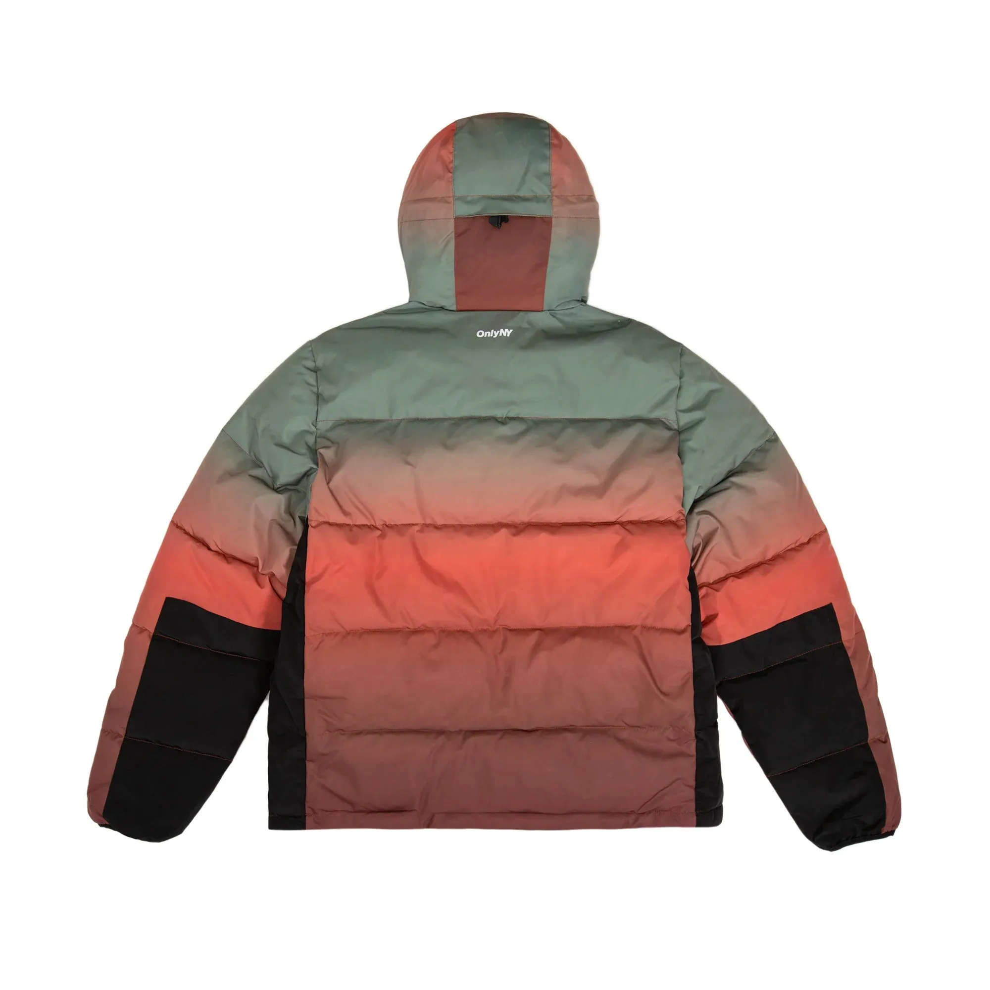 Only NY Mens Gradient Snorkel Puffer Jacket