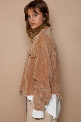 Oversized Corduroy Jacket