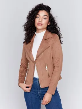 Perfecto Faux Suede Jacket