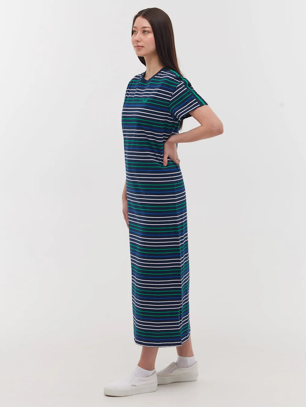 Phoena Stripe T-Shirt Dress