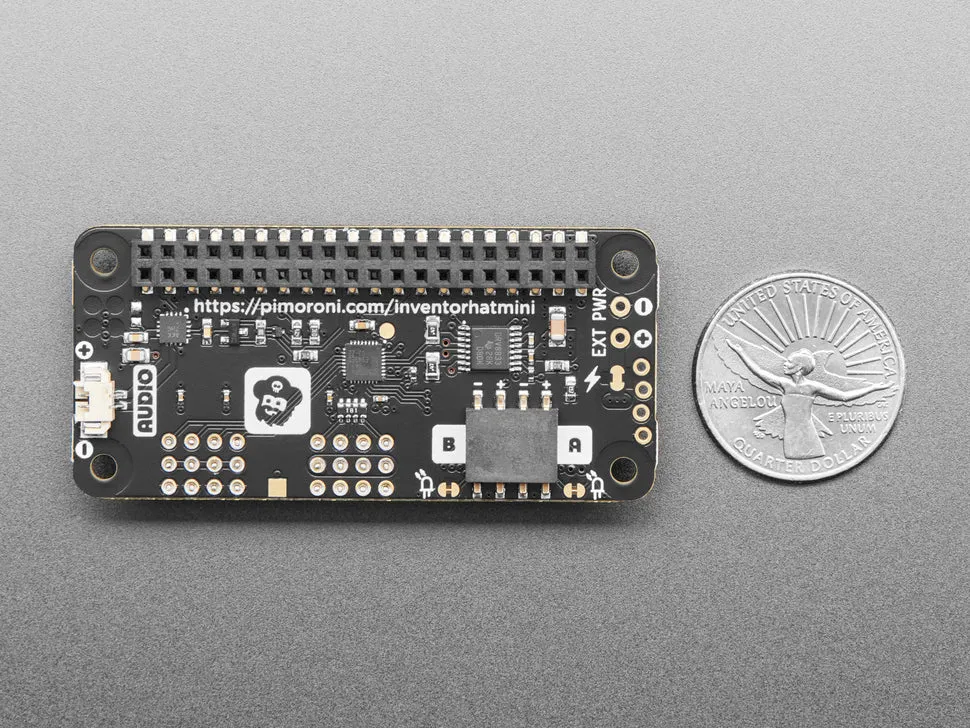 Pimoroni Inventor HAT Mini for Raspberry Pi