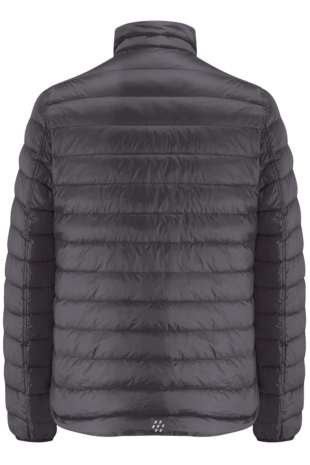 Polar II Mens Down Jacket - Jet Black Charcoal