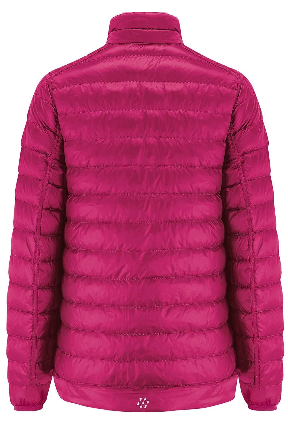 Polar II Womens Down Jacket - Fuchsia Navy