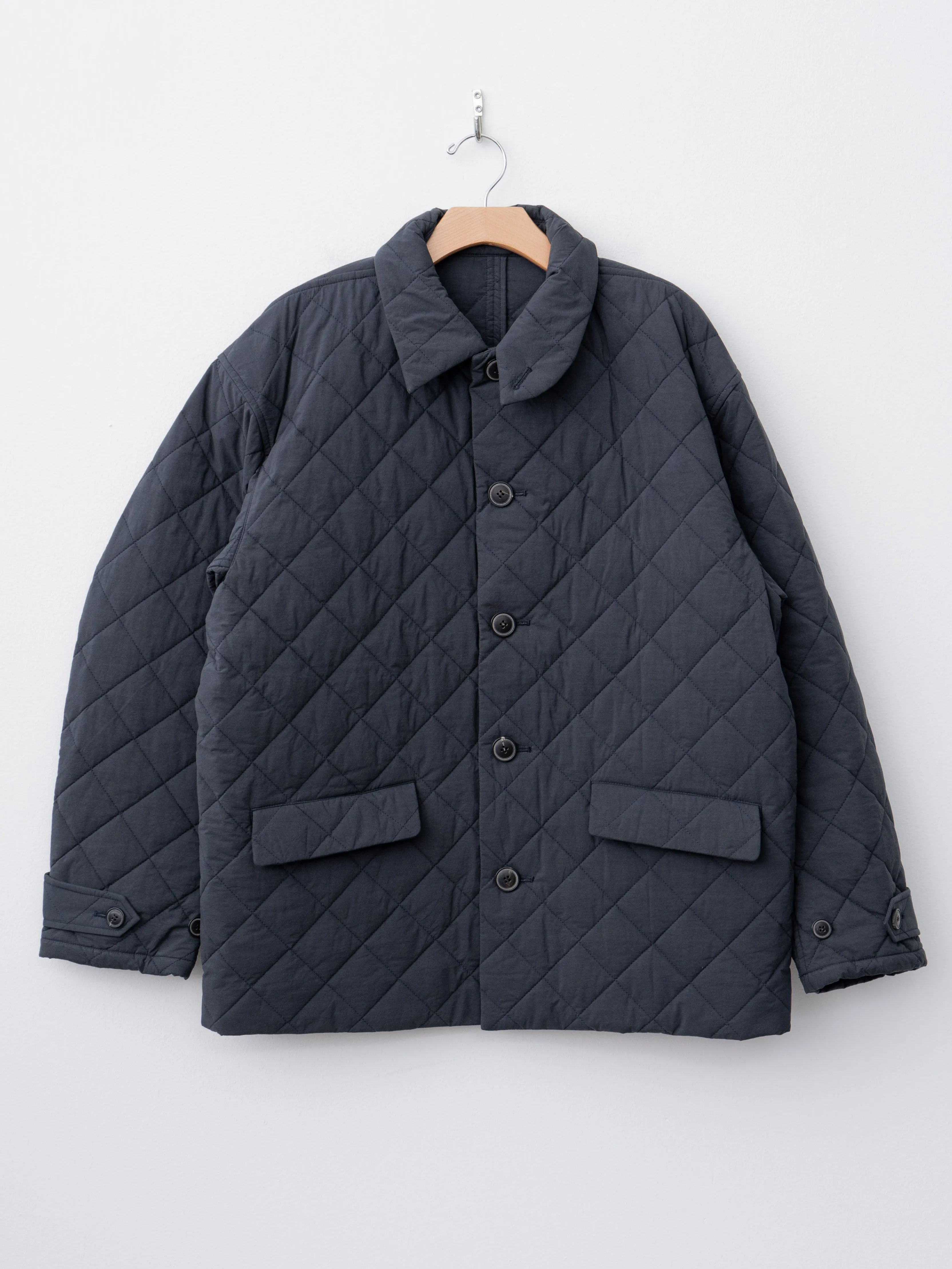 Quilting Work Jacket - Navy