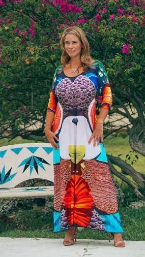 "Around the World" Omtara Maxi Dress, Hawaii