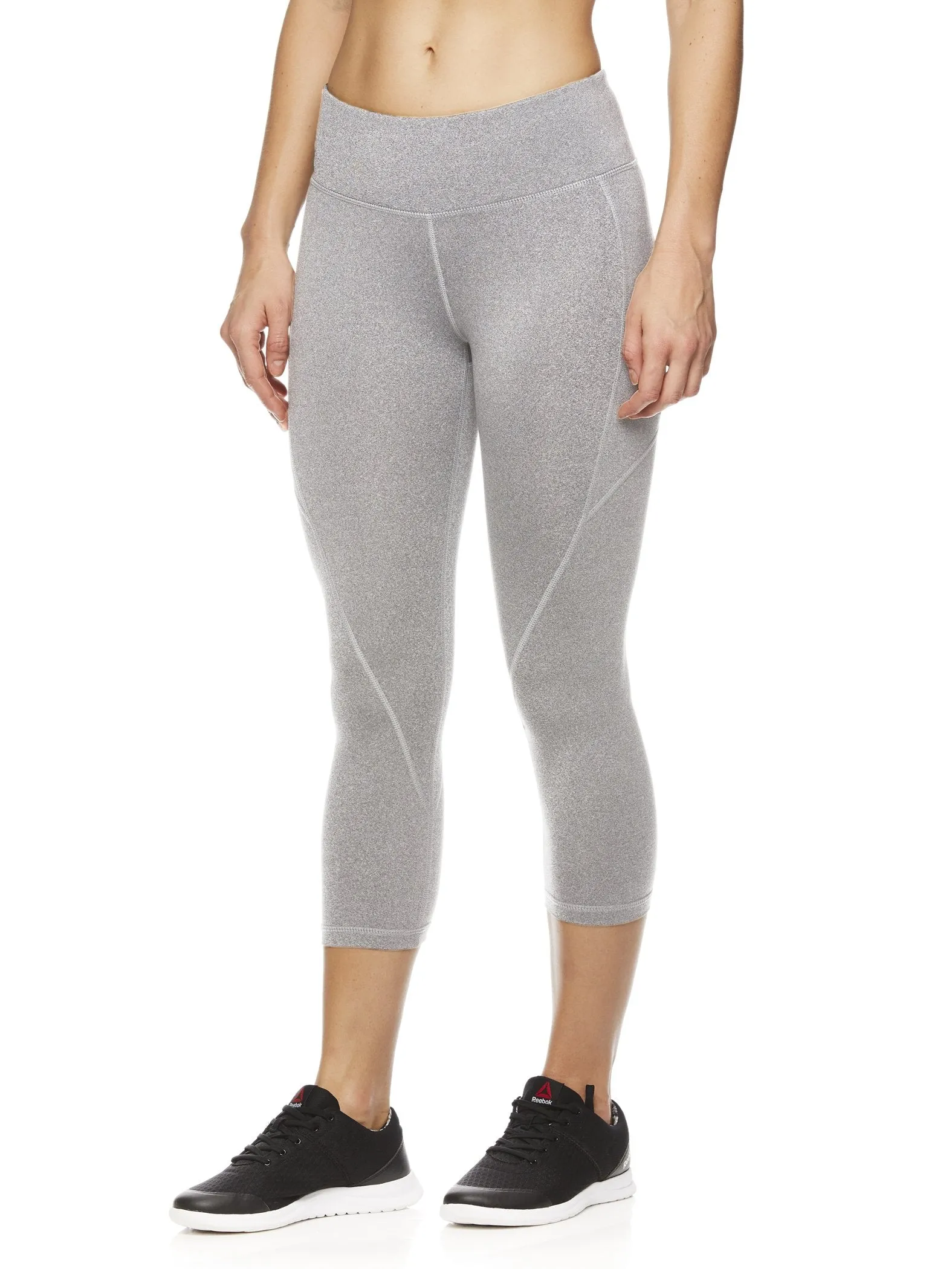 Reebok Women's Quick Capri Seamed Leggings