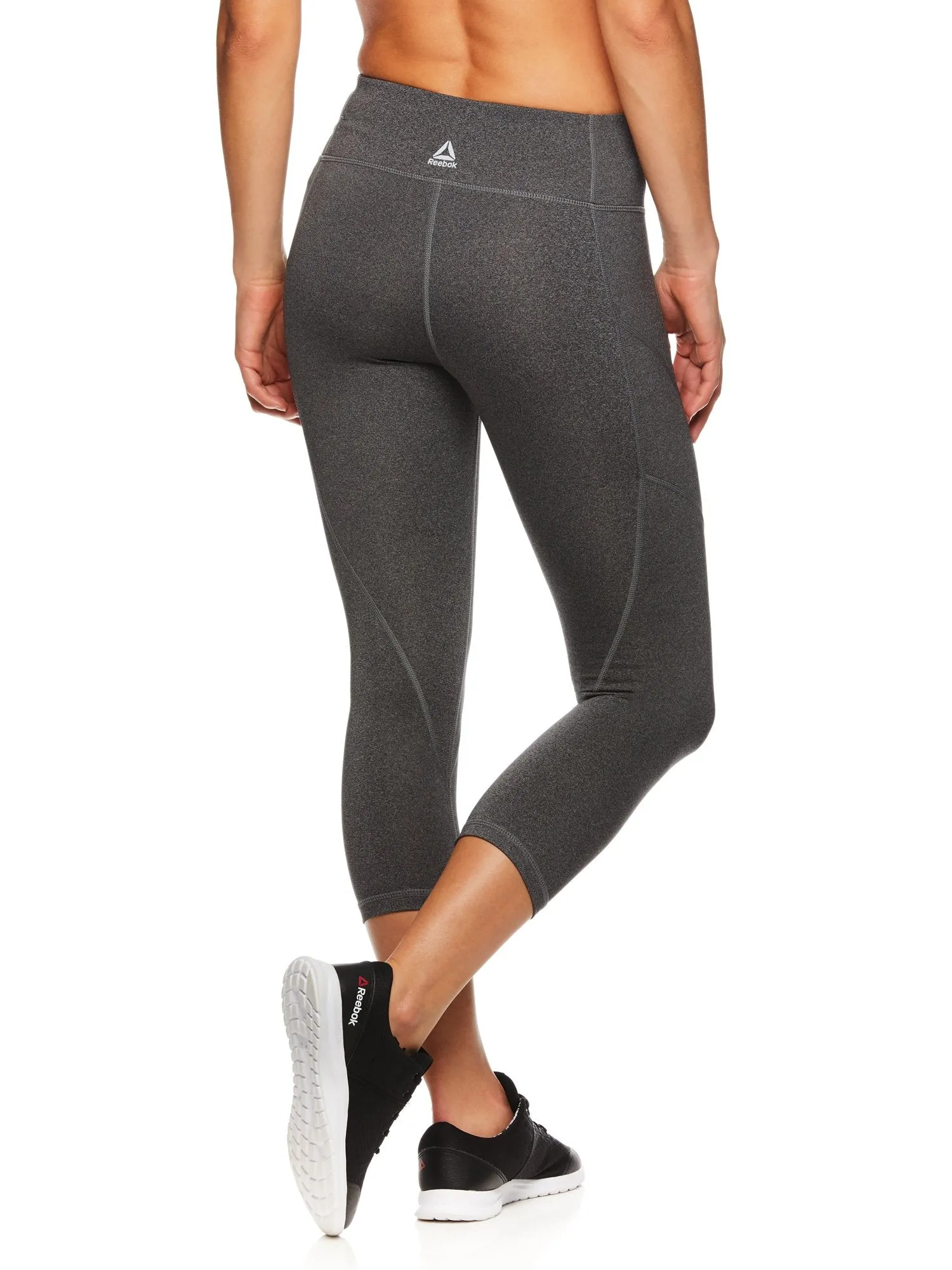 Reebok Women's Quick Capri Seamed Leggings