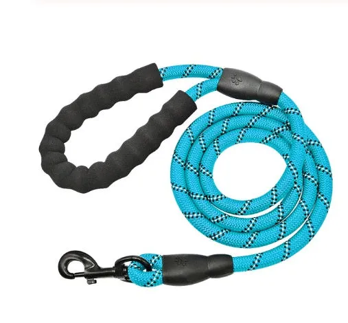 Reflective Nylon Large Pet Training Leash