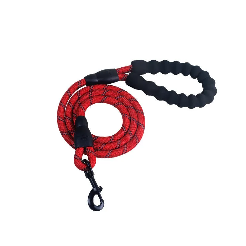 Reflective Nylon Large Pet Training Leash