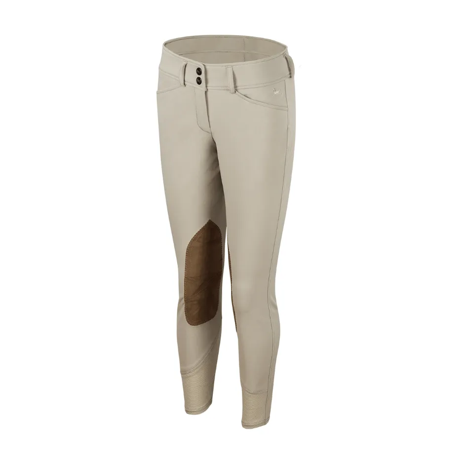 RJ Classics Avery Junior Knee Patch Breech - Sand