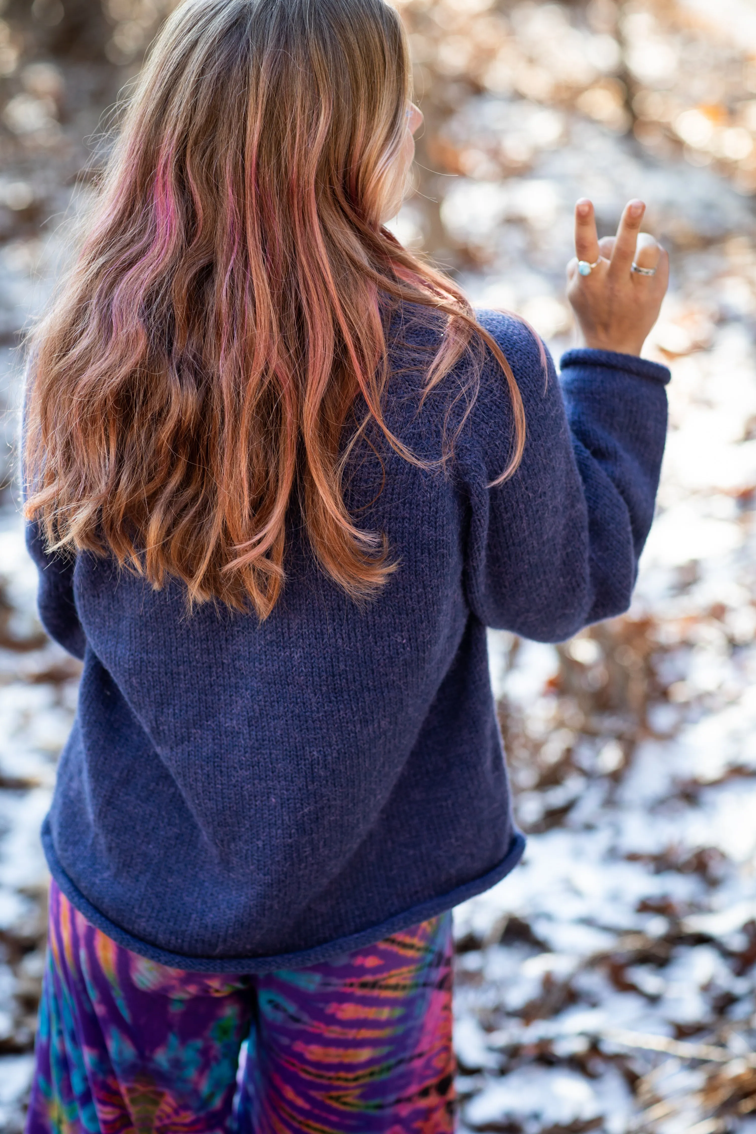 Roll Neck Unisex Alpaca Sweater