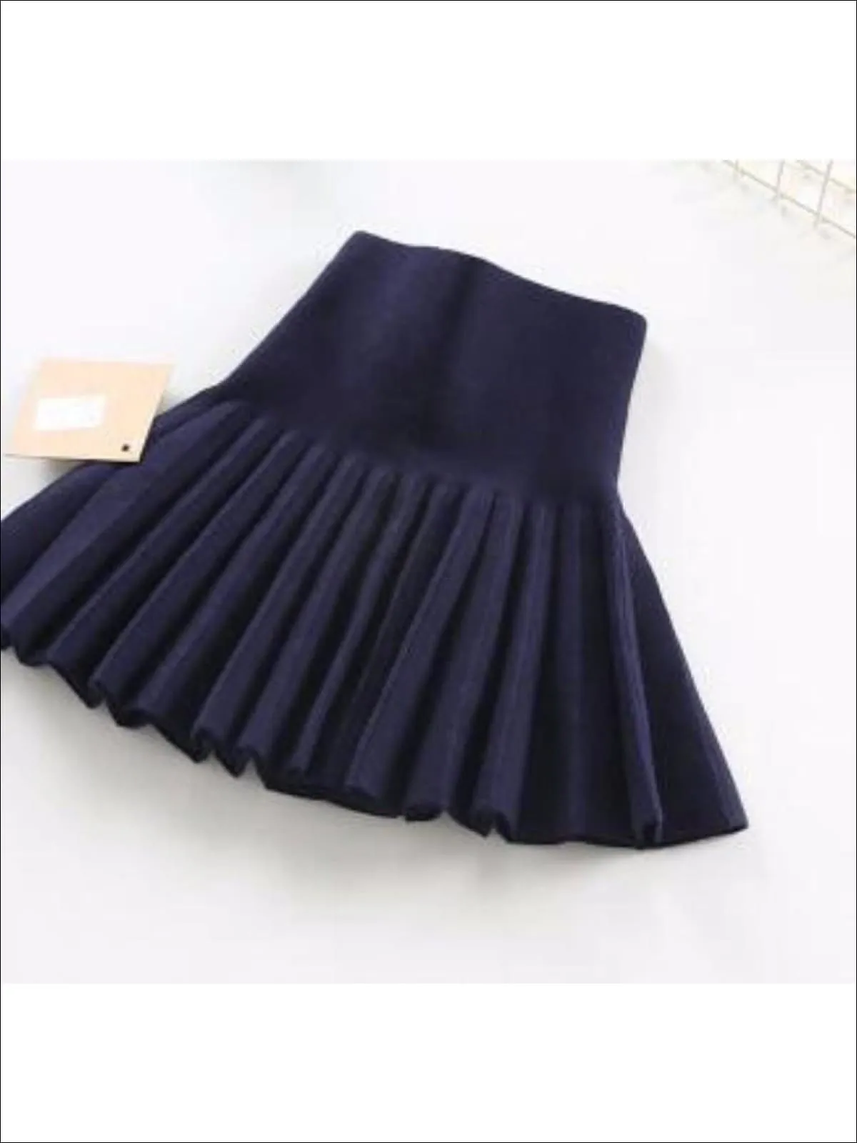 Sailor Scout Navy Pleated Skirt