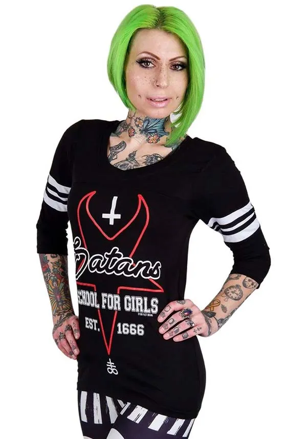 Satan's School For Girls Football | T-SHIRT