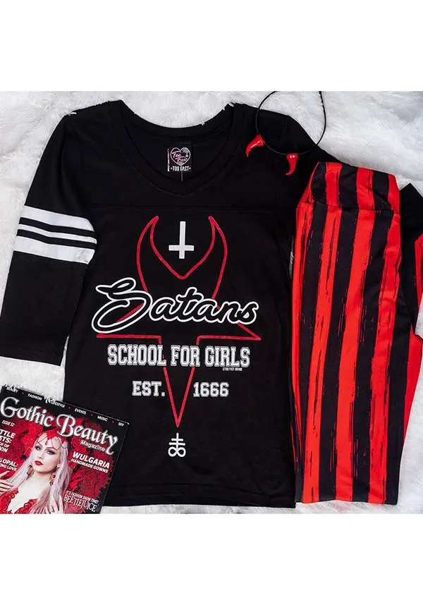 Satan's School For Girls Football | T-SHIRT