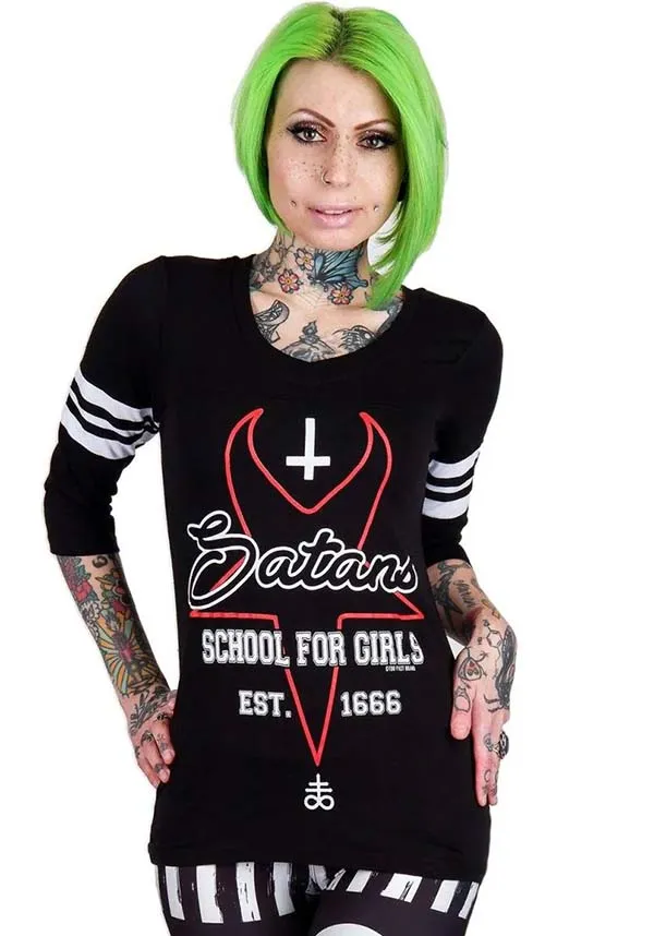 Satan's School For Girls Football | T-SHIRT