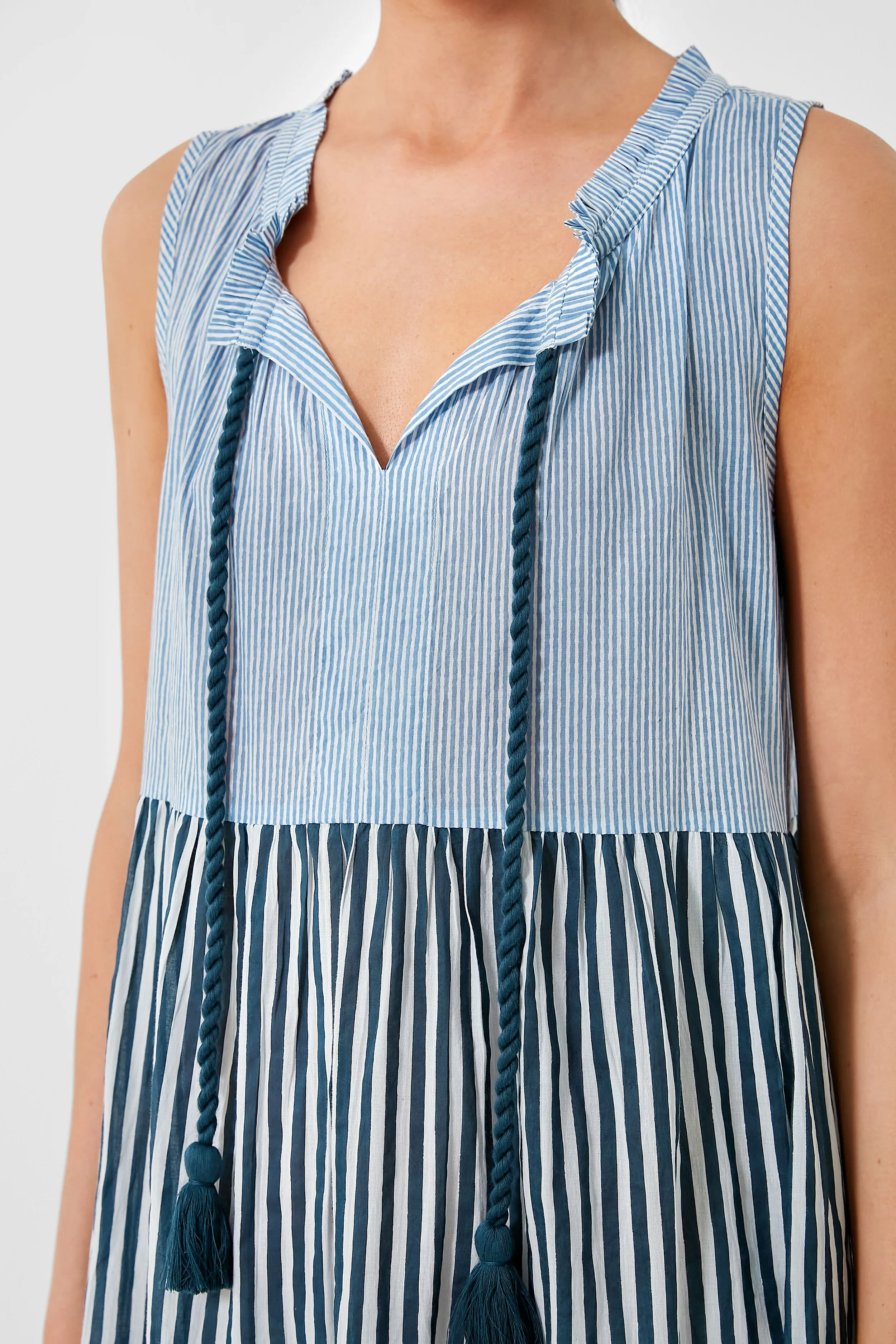 Seaside Stripe Salty Paloma Caftan