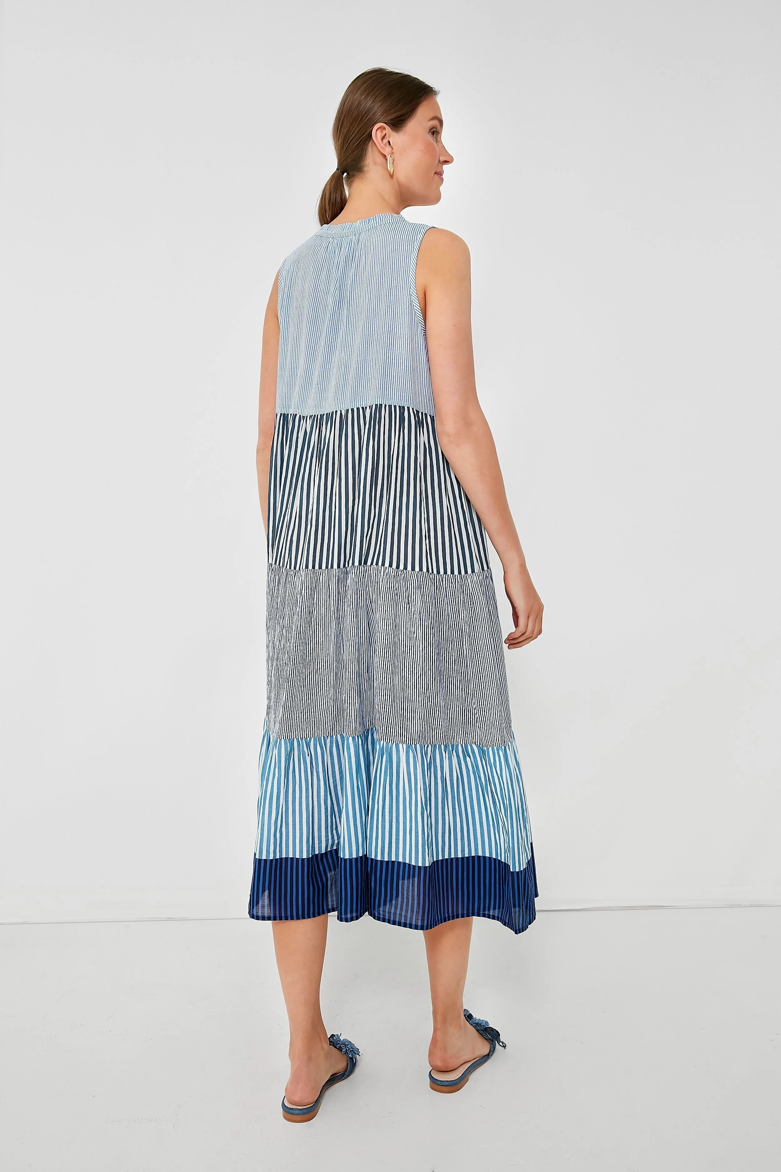 Seaside Stripe Salty Paloma Caftan