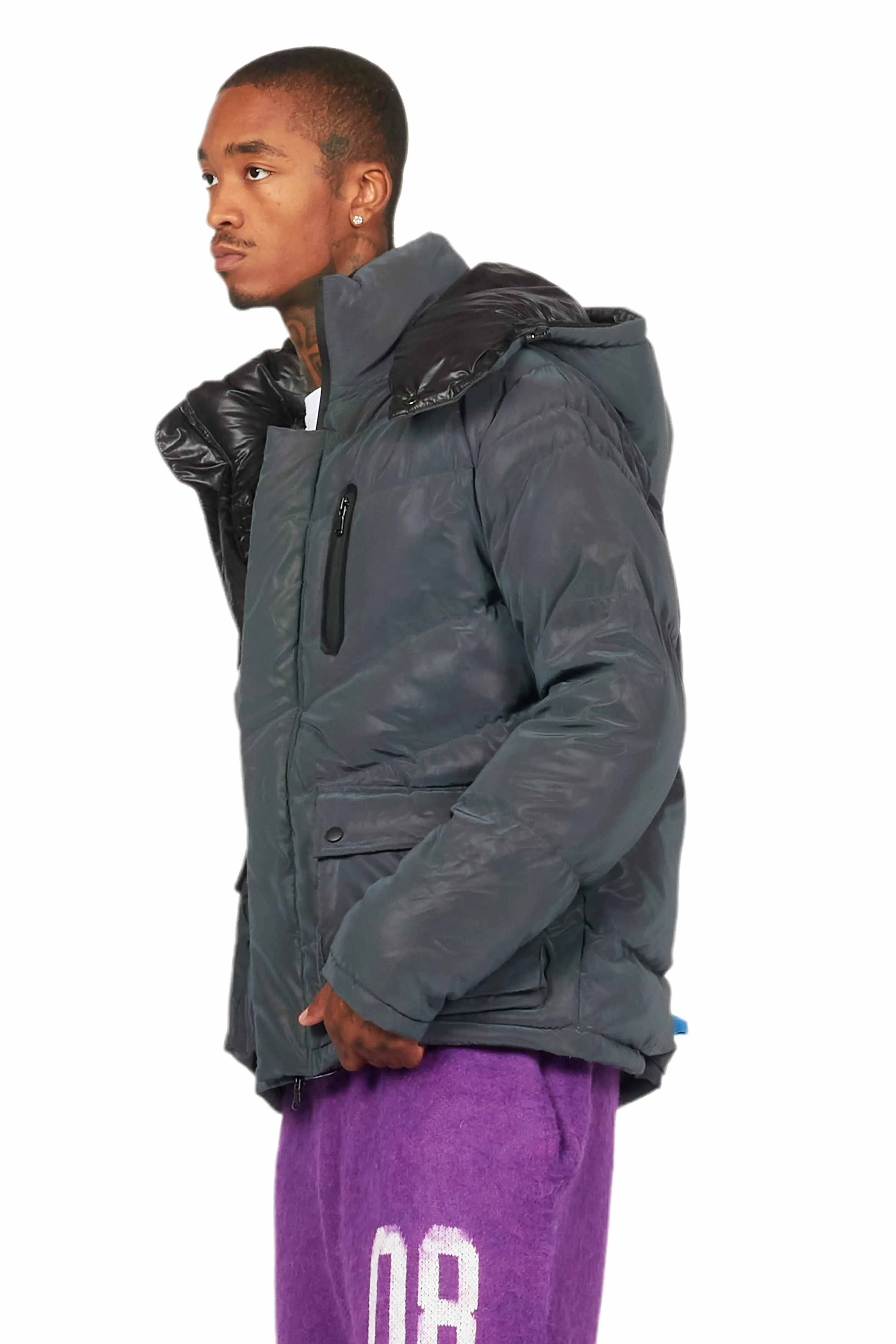 Shuto Reflective Puffer Jacket