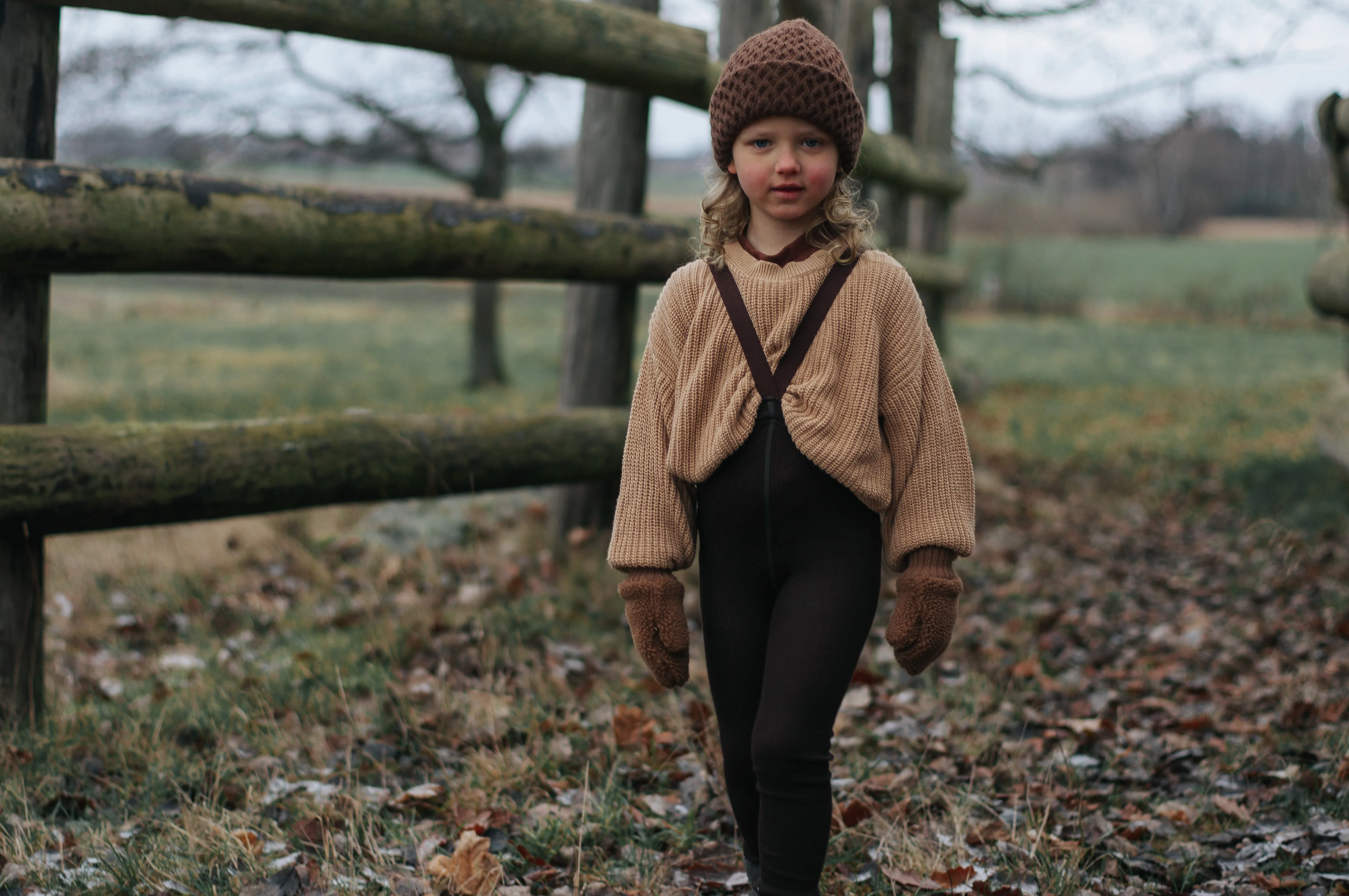 SILLY SILAS WOOLY FOOTLESS TIGHTS | ESPRESSO