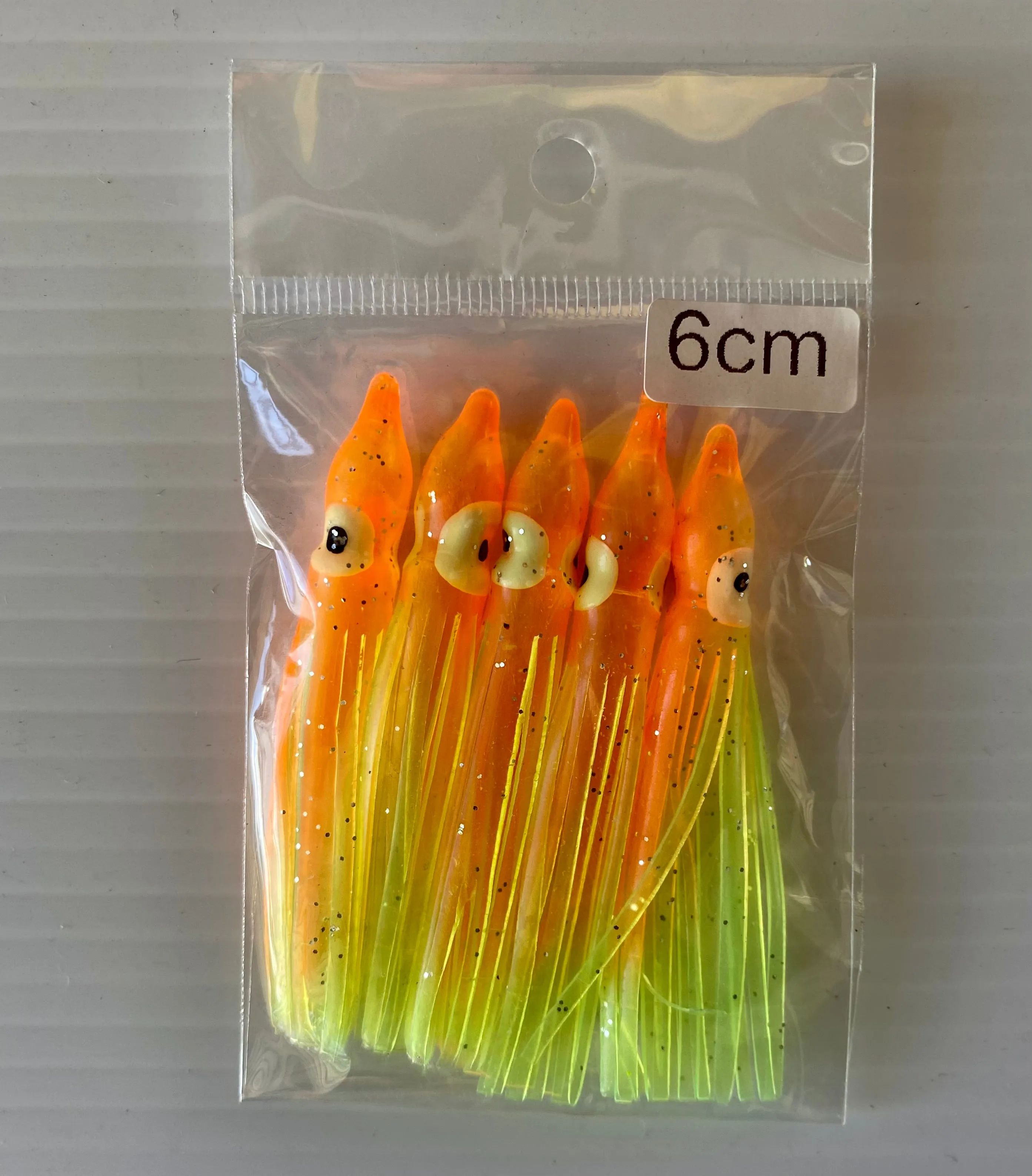 SNAPPER TACKLE - SQUID SKIRTS 6cm - 5pk