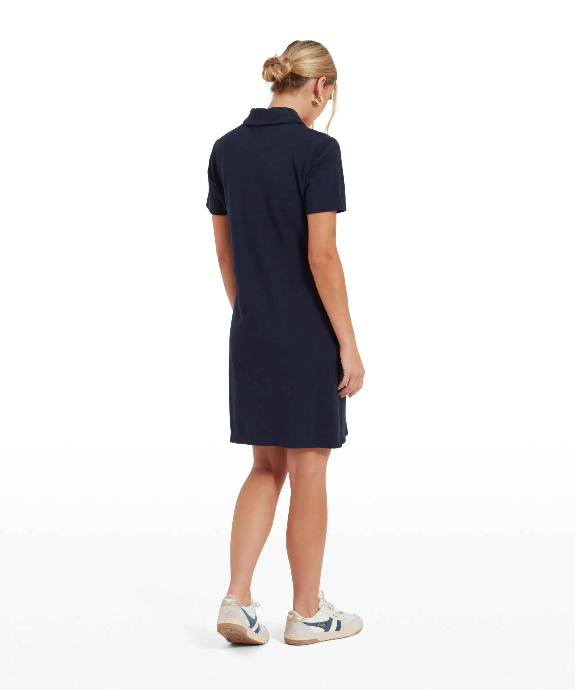 St Ives Polo Dress - Navy