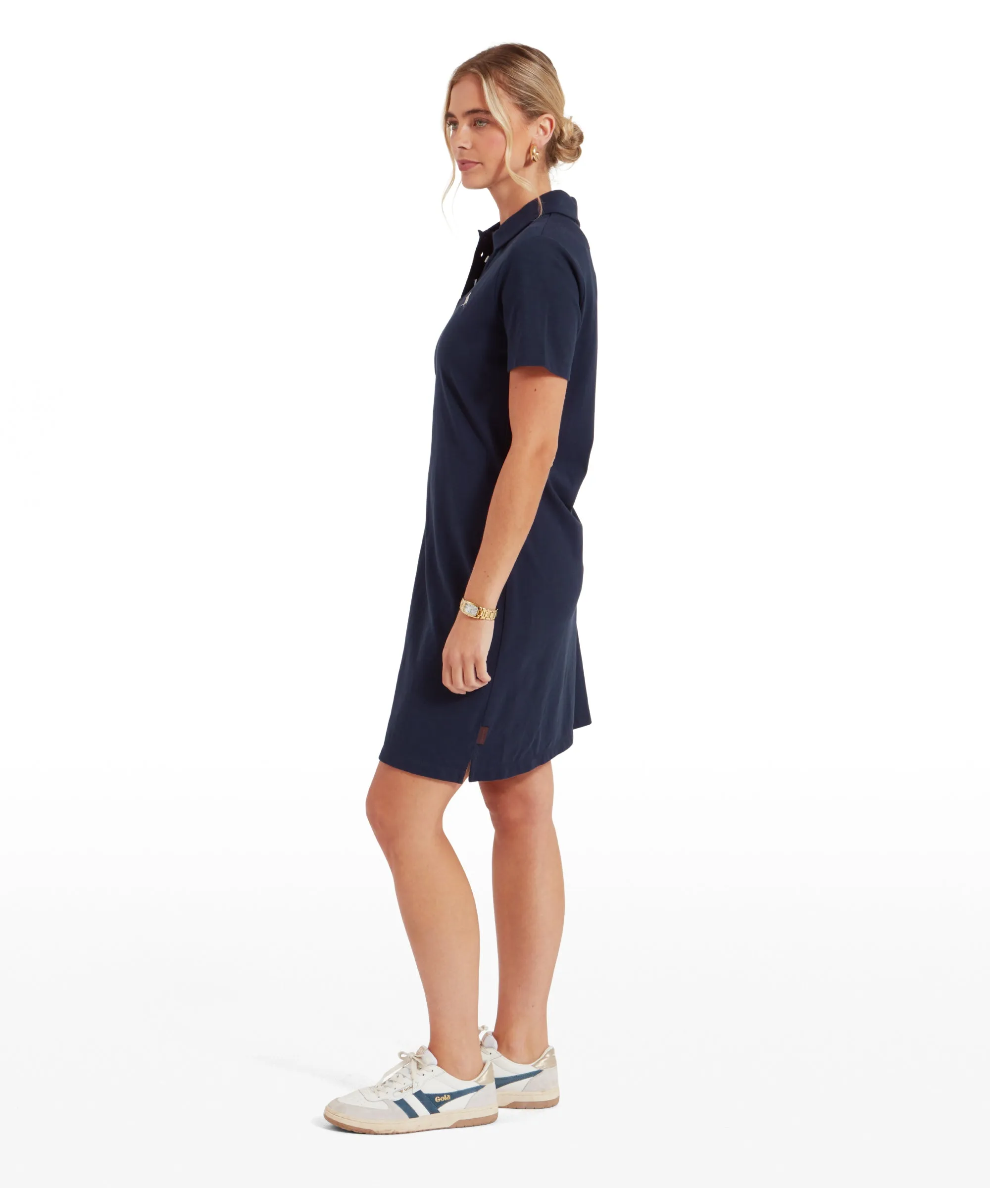 St Ives Polo Dress - Navy