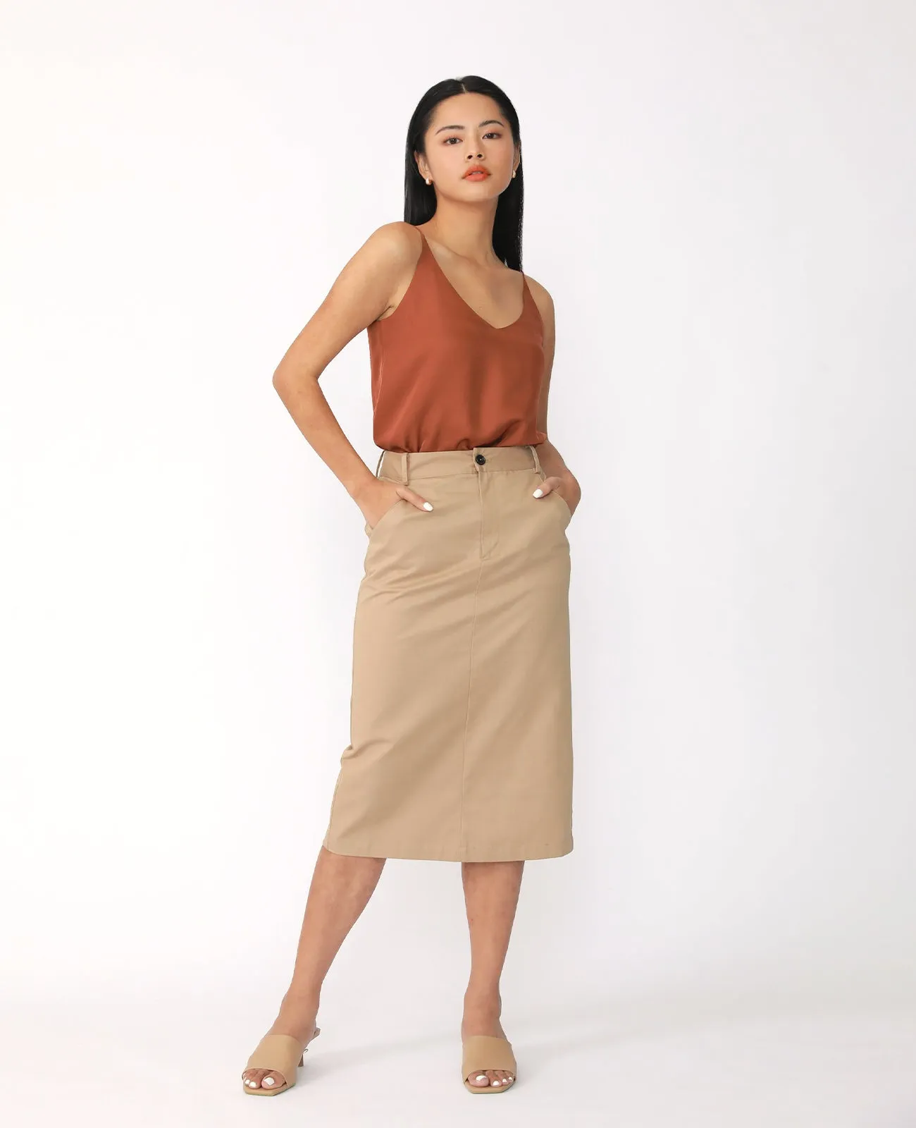 Supima Pencil Skirt