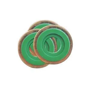 Sure Seal Washer, Brass & Green Viton