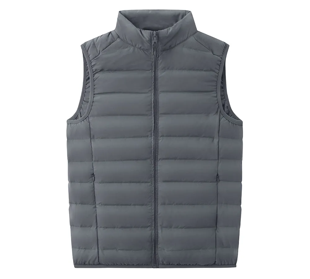 TARRAMARRA® Men Ultra-Light White Duck Down Vest Bowen