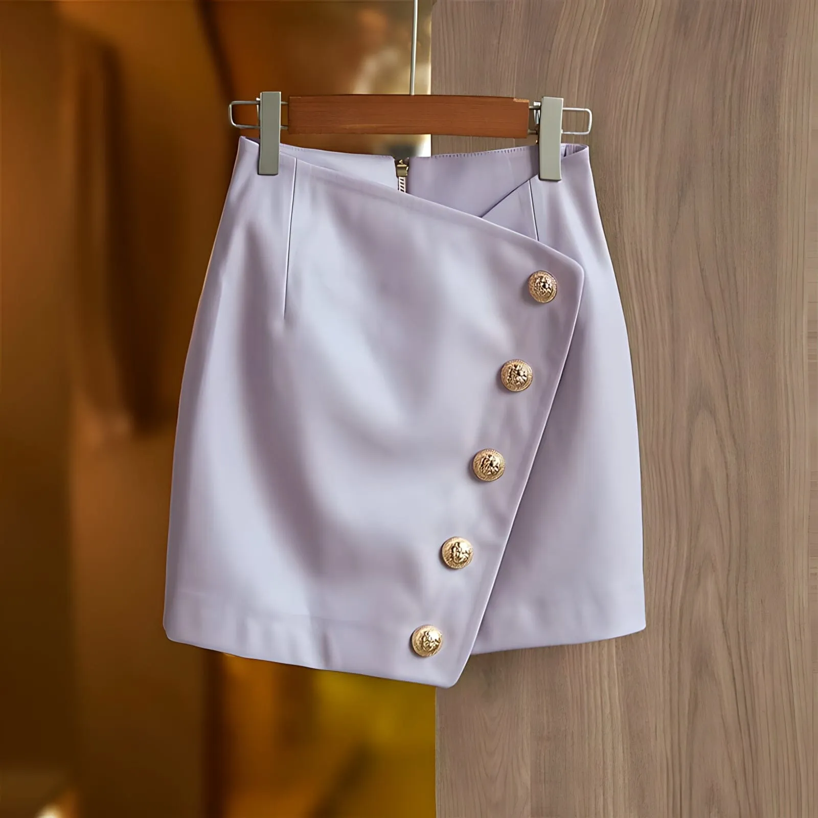 The August Faux Leather Pencil Mini Skirt - Multiple Colors