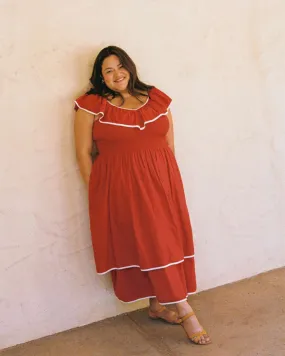 The Cierra Dress Extended | Rojo Khadi