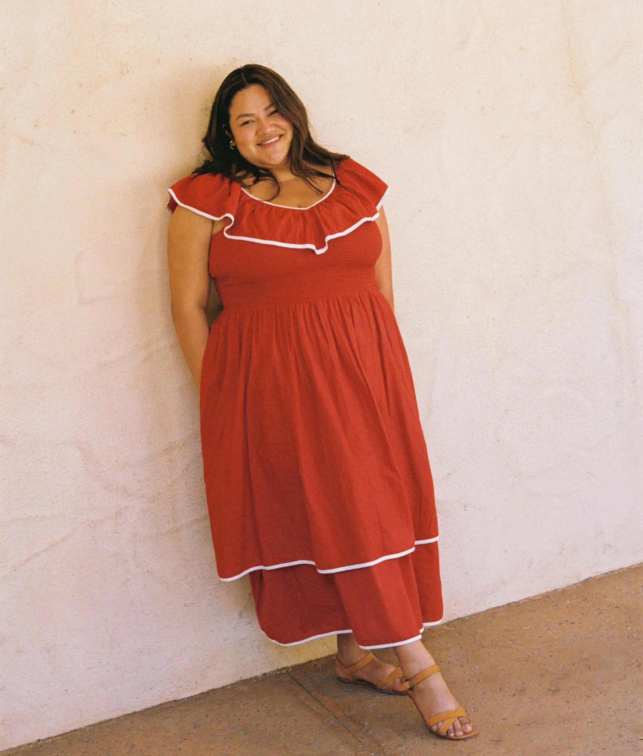 The Cierra Dress Extended | Rojo Khadi