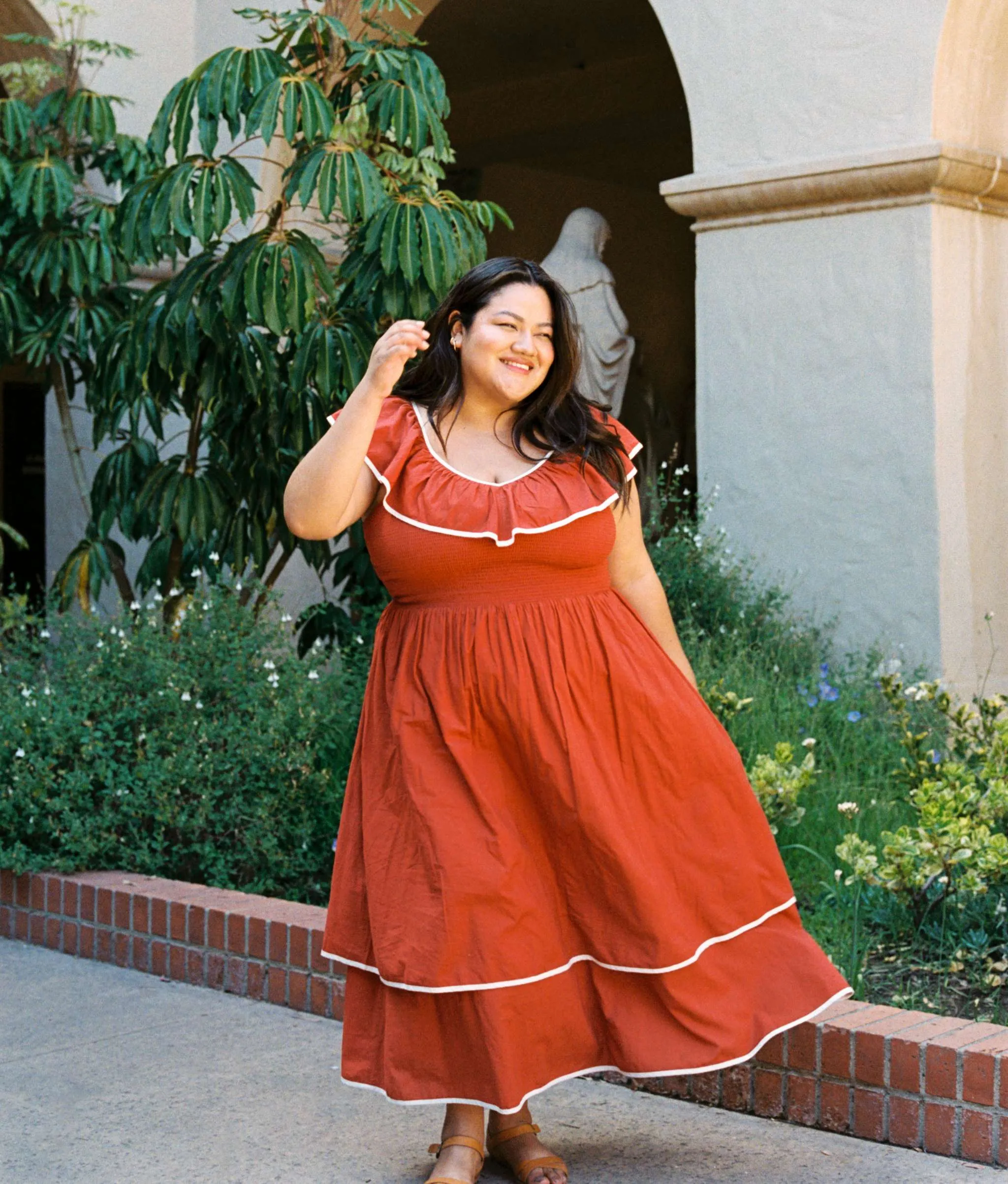 The Cierra Dress Extended | Rojo Khadi