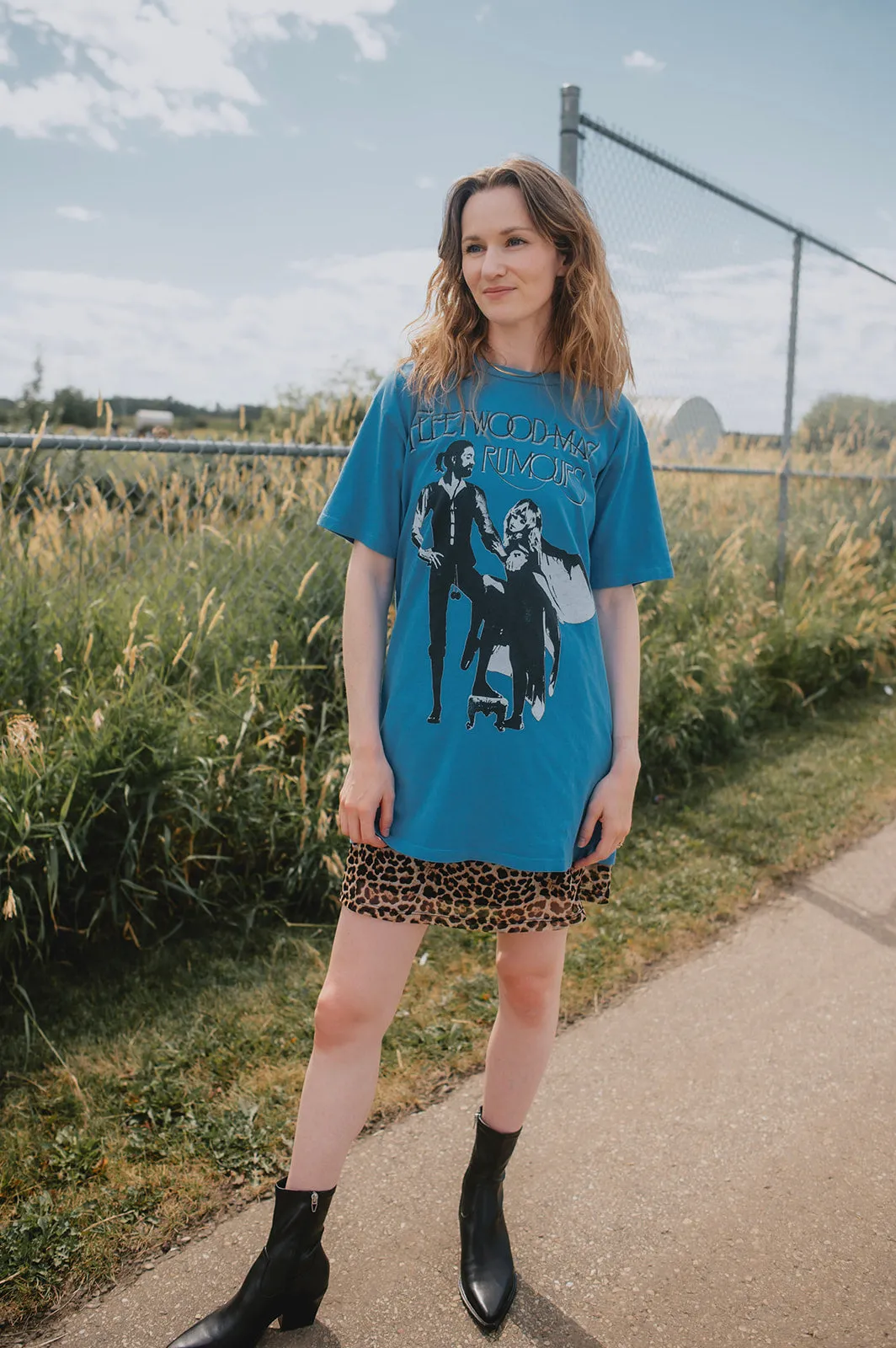 The Fleetwood Mac Rumors T-Shirt Dress by Daydreamer