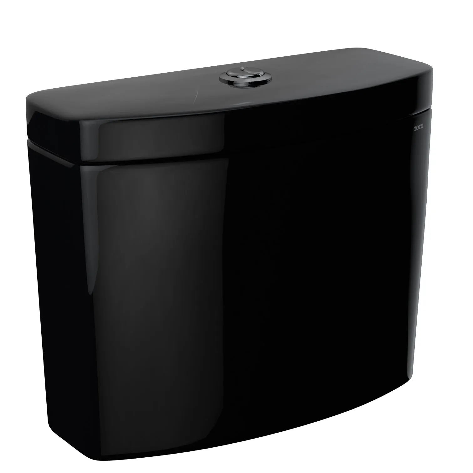 TOTO ST446EMNA#51 Aquia IV Dual Flush Toilet Tank Only with WASHLET  Auto Flush Compatibility, Ebony