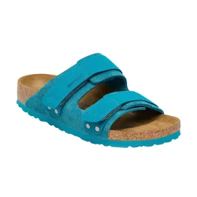 Uji Deep Turquoise Nubuck/Suede Leather