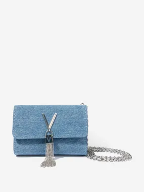 Valentino Girls Divina Crossbody Bag in Blue (11.5cm)