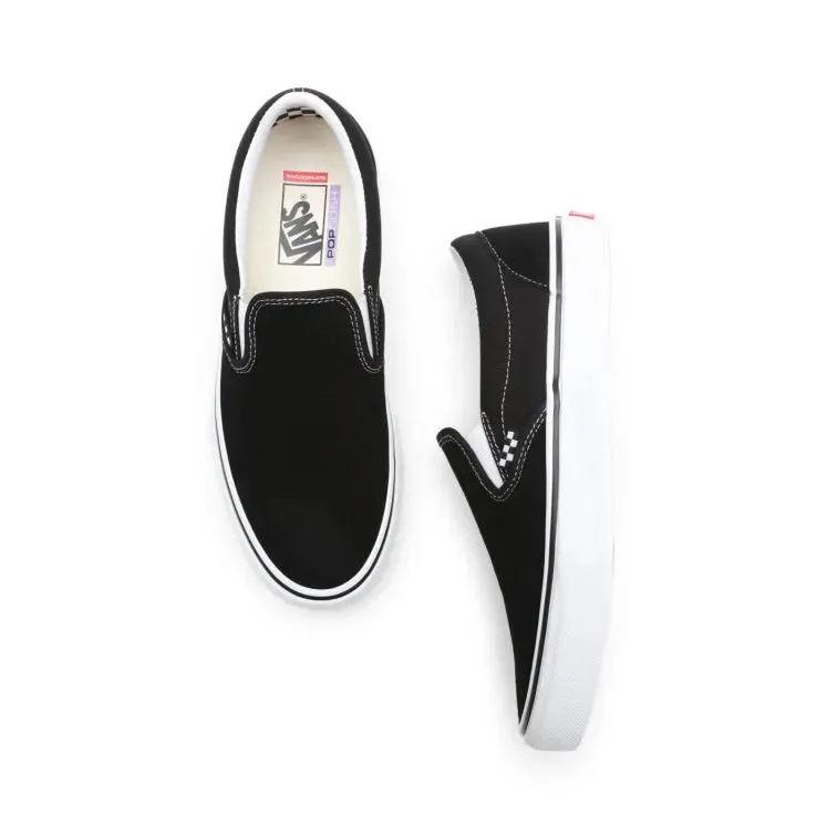 Vans Skate Slip On Shoe - Black/White