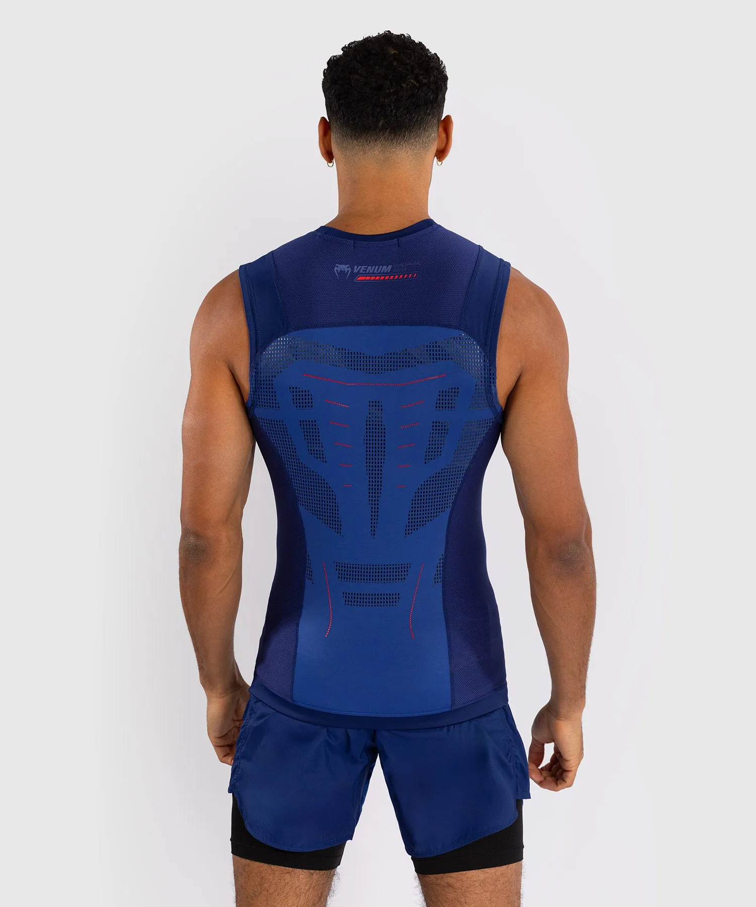 Venum Technical 3.0 Sleeveless Rashguard - Night Blue