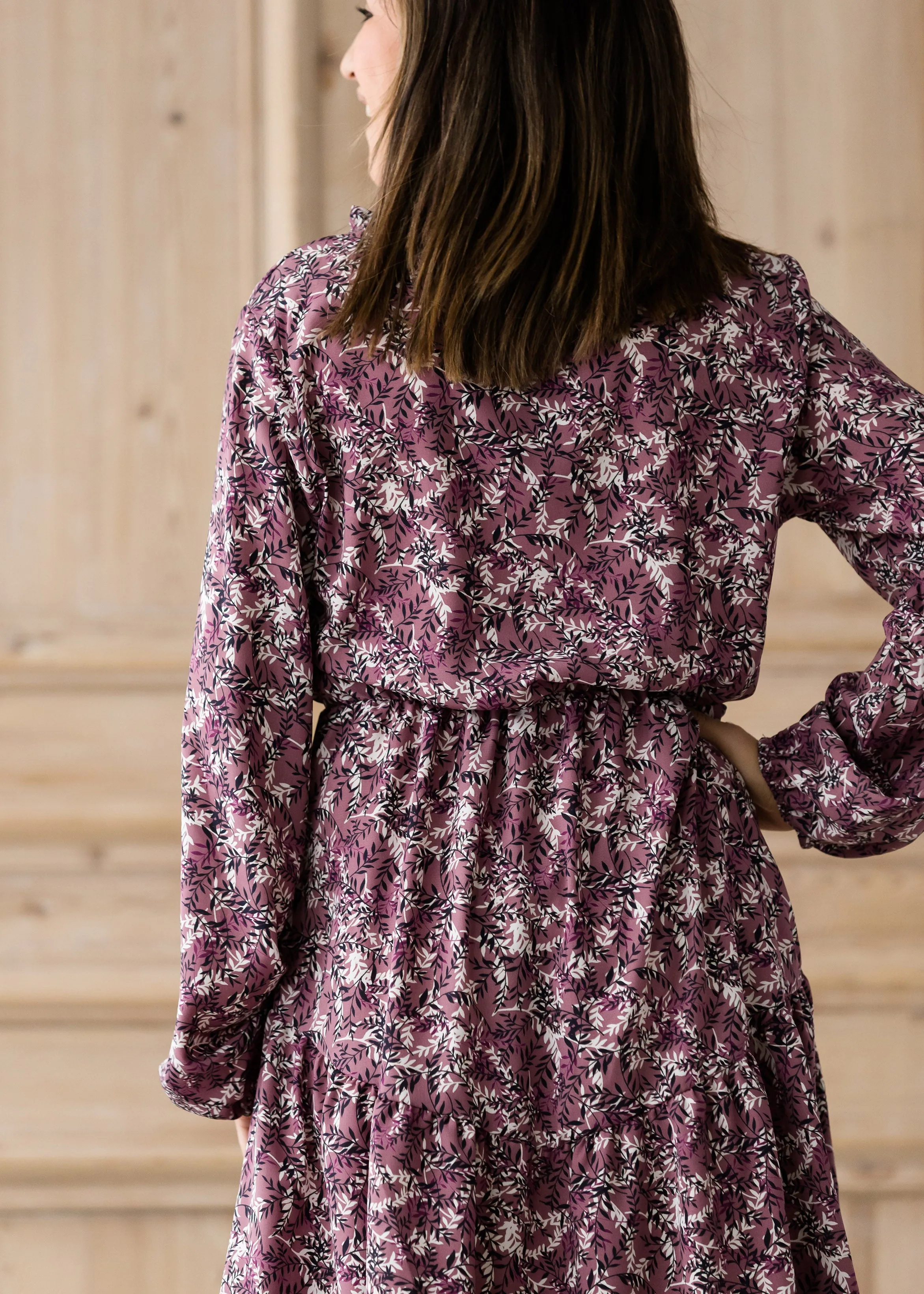 Vintage Floral Garden Midi Dress - FINAL SALE