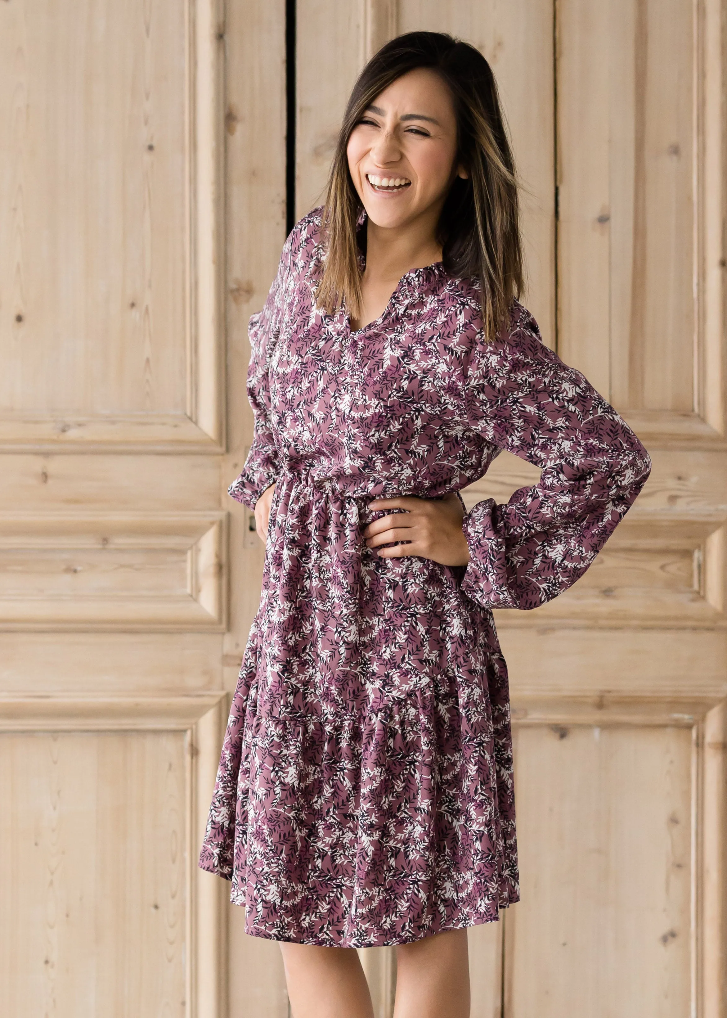 Vintage Floral Garden Midi Dress - FINAL SALE