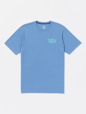 Whoops Short Sleeve Tee - Blue Bird Heather