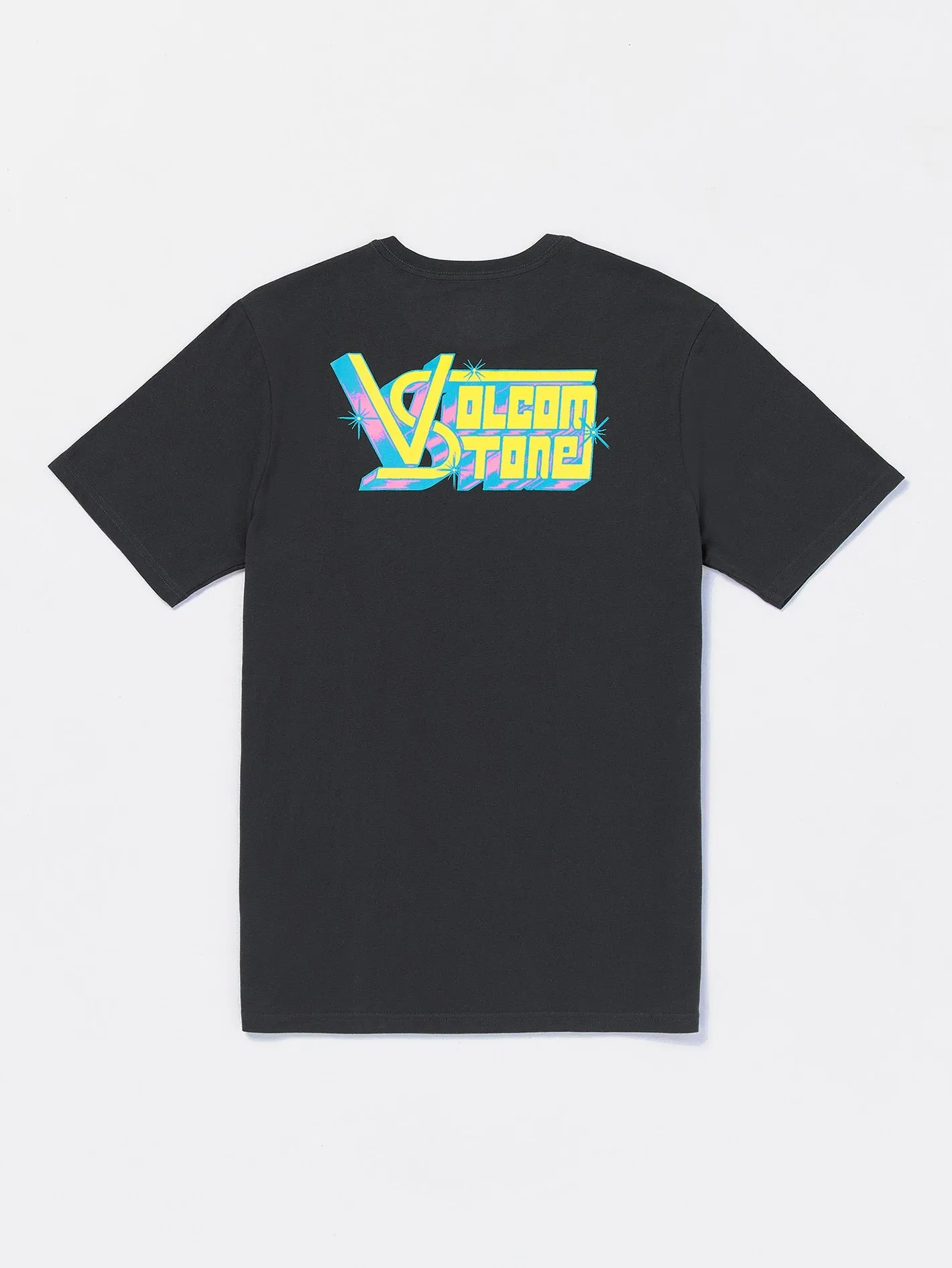 Whoops Short Sleeve Tee - Washed Black Heather