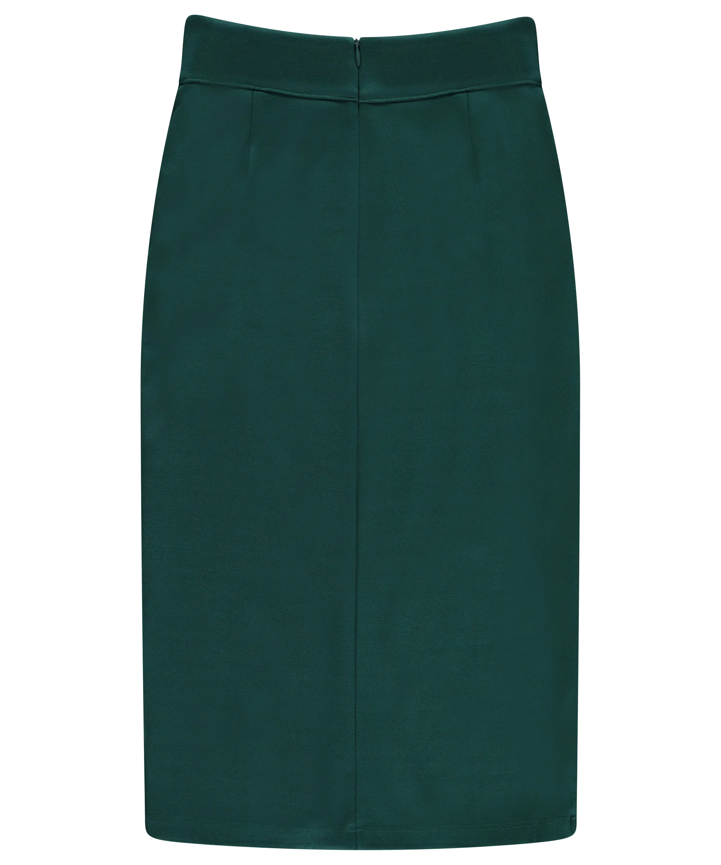 Women's Tapered Fit Stretch Ponte Pencil Skirt