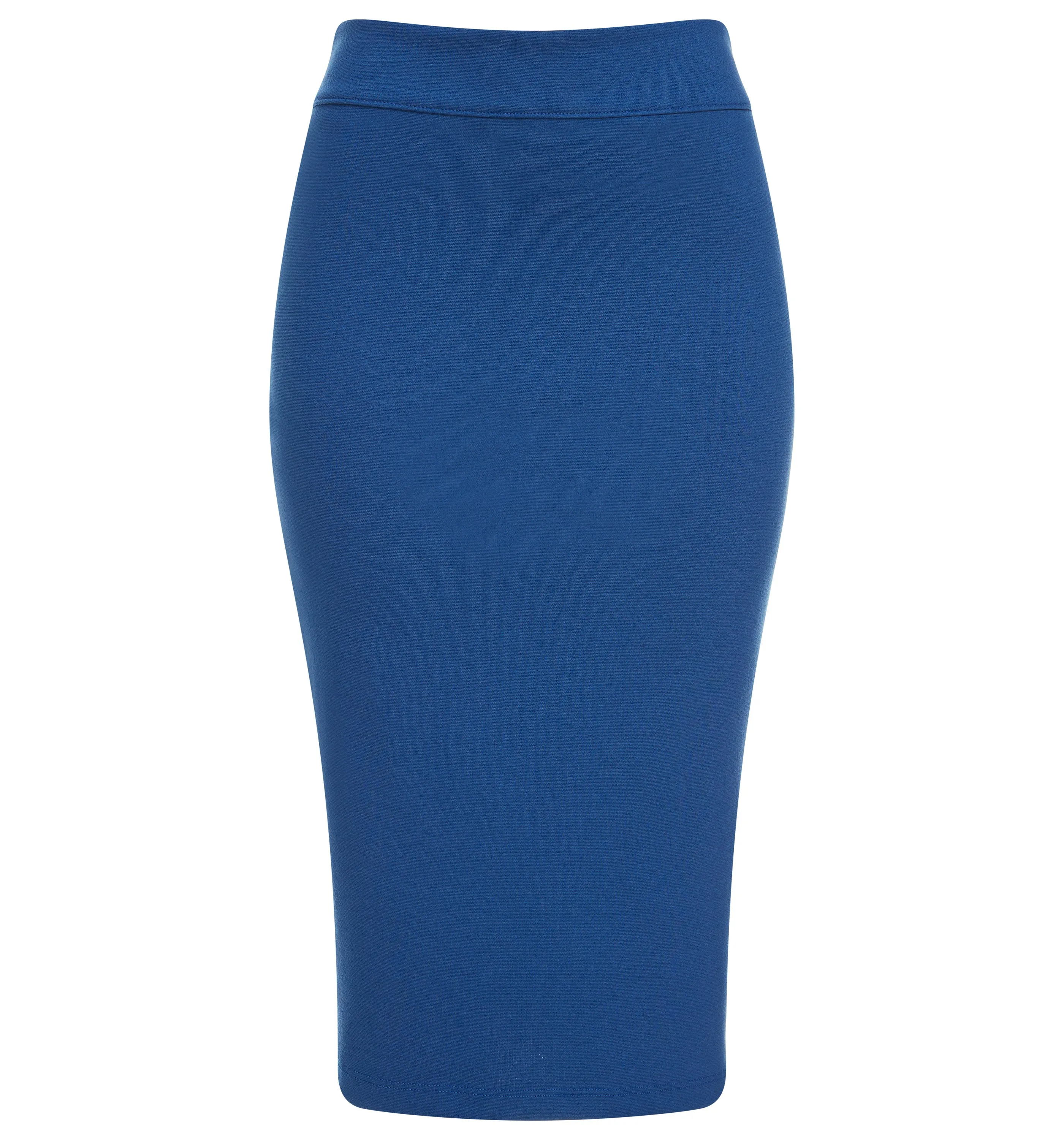 Women's Tapered Fit Stretch Ponte Pencil Skirt