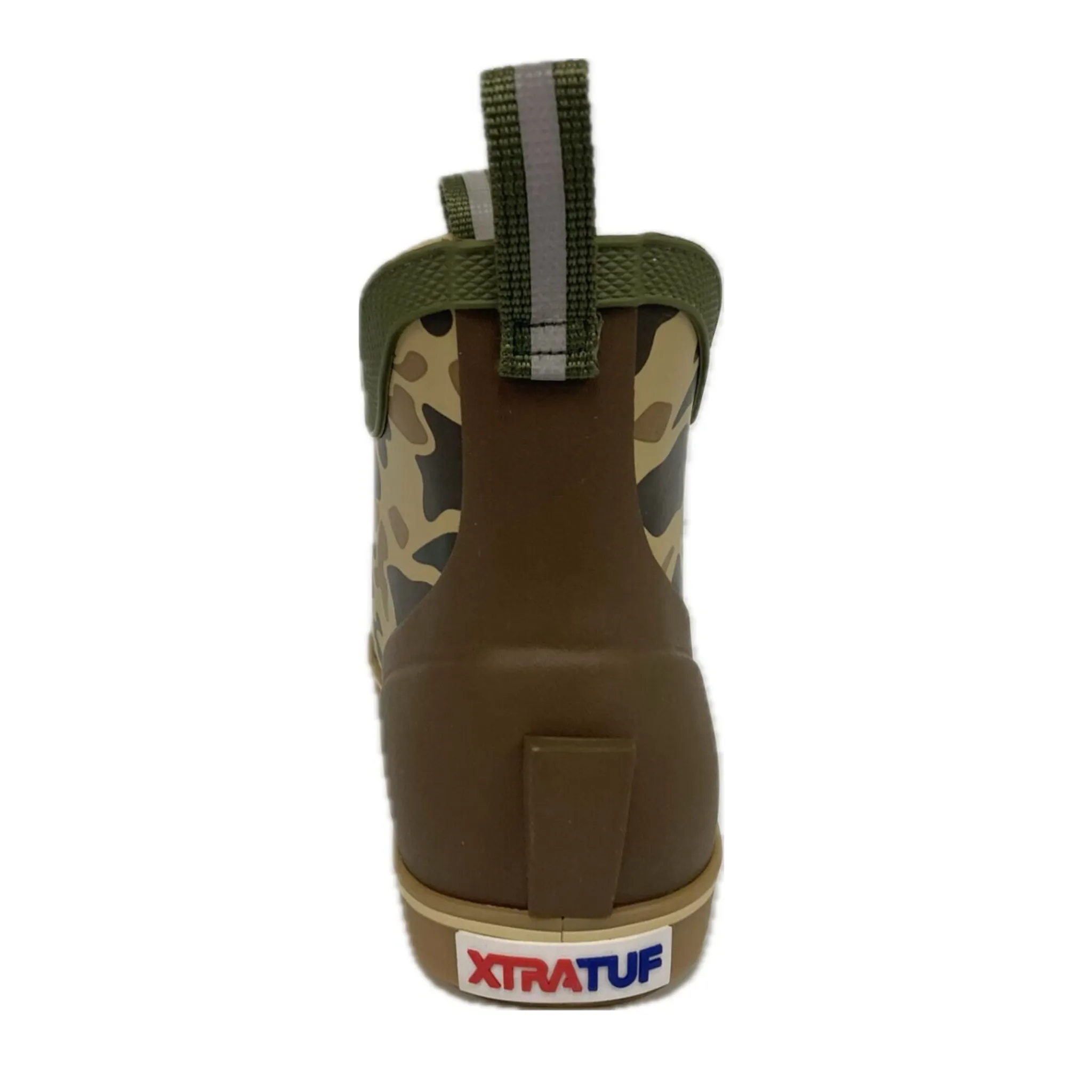 XTRATUF KIDS DUCK CAMO ANKLE DECK BOOT - XKABDCMC