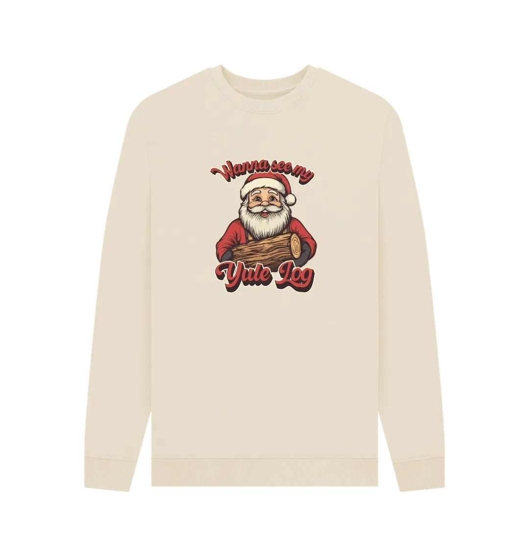 Yule Log Christmas Jumper