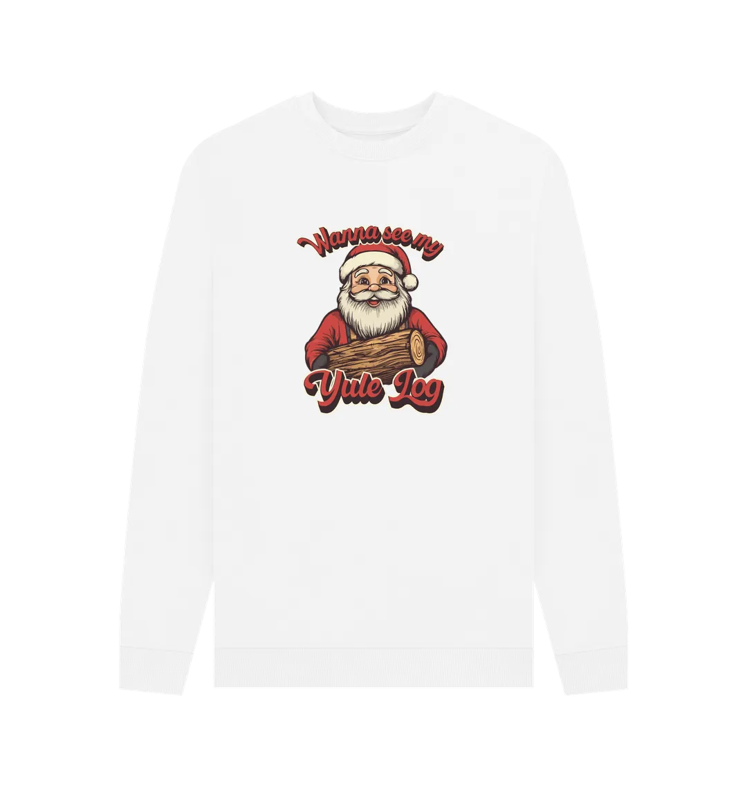 Yule Log Christmas Jumper